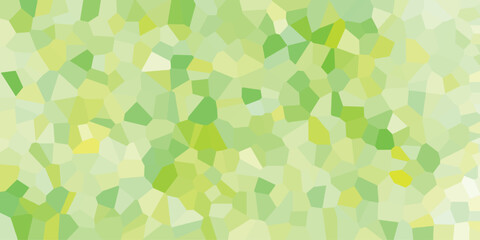 Abstract green mosaic design with varying shades representing nature and freshness perfect for backgrounds and creative projects