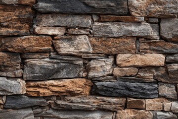 Rustic stone wall texture ideal for enhancing home decor and architectural projects in cozy interiors and vintage settings