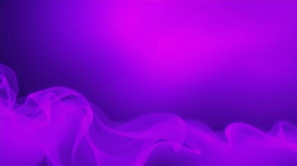 Obraz premium Soft flowing purple and magenta smoke wisps creating a dreamy ethereal abstract background with copy space