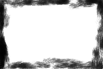 Grungy scratch abstract shape