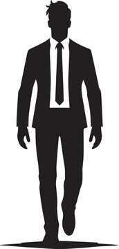 silhouette of a man, man vector icon, man logo vector full body