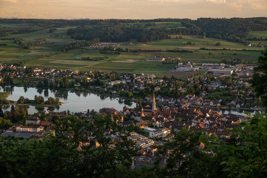 Stein am Rhein in der Schweiz im Kanton Schaffhausen