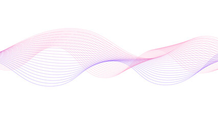 Smooth wavy lavender background. Light purple abstract illustration.