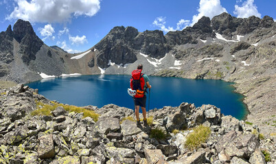 The most famous high mountain plateau in the Black Sea region, Kaçkar Mountain, Rize, Turkey