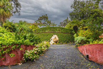 Park of Quinta das Cruzes Museum in Funchal, Madeira, Portugal