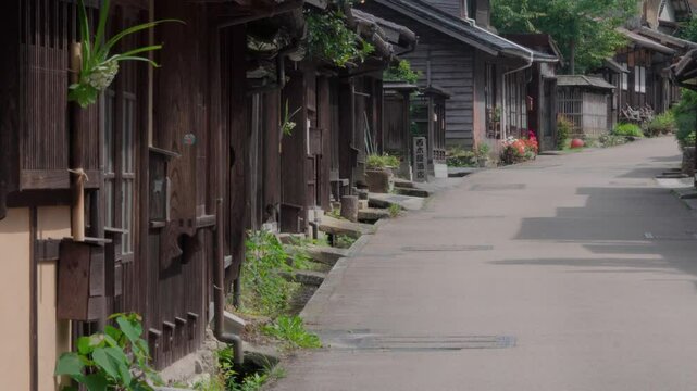 石見の古い町並み