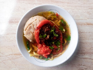 Beef Meatballs. Meatballs are a type of meatball commonly found in Indonesian cuisine.