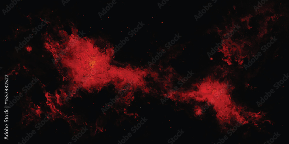 Poster abstract red and black texture background. red grunge horror background banner. abstract background 