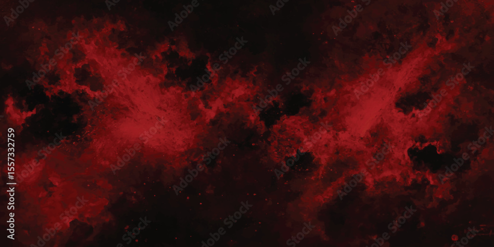 Poster abstract red and black texture background. red grunge horror background banner. abstract background 