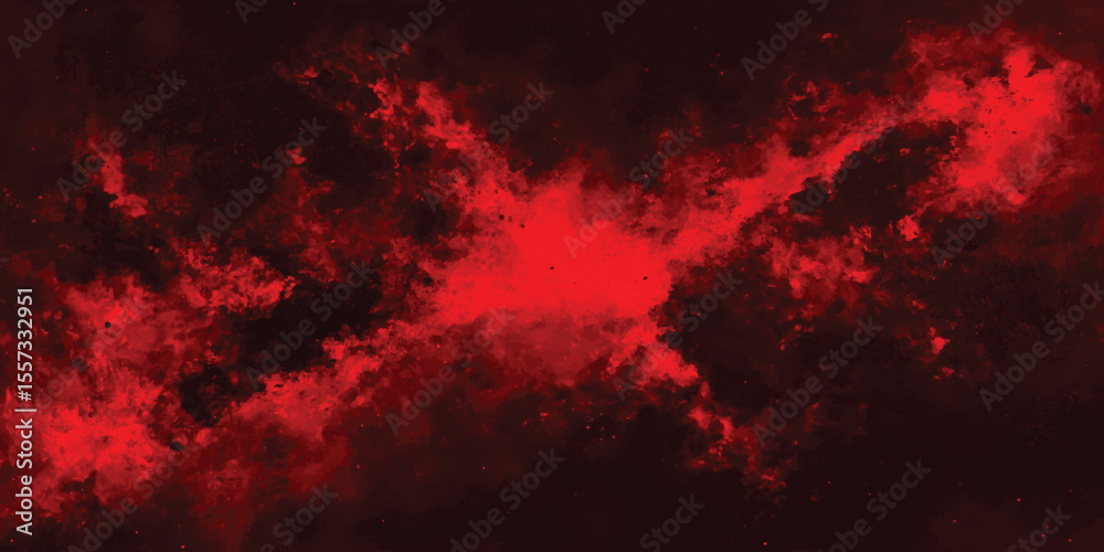 Poster abstract red and black texture background. red grunge horror background banner. abstract background 