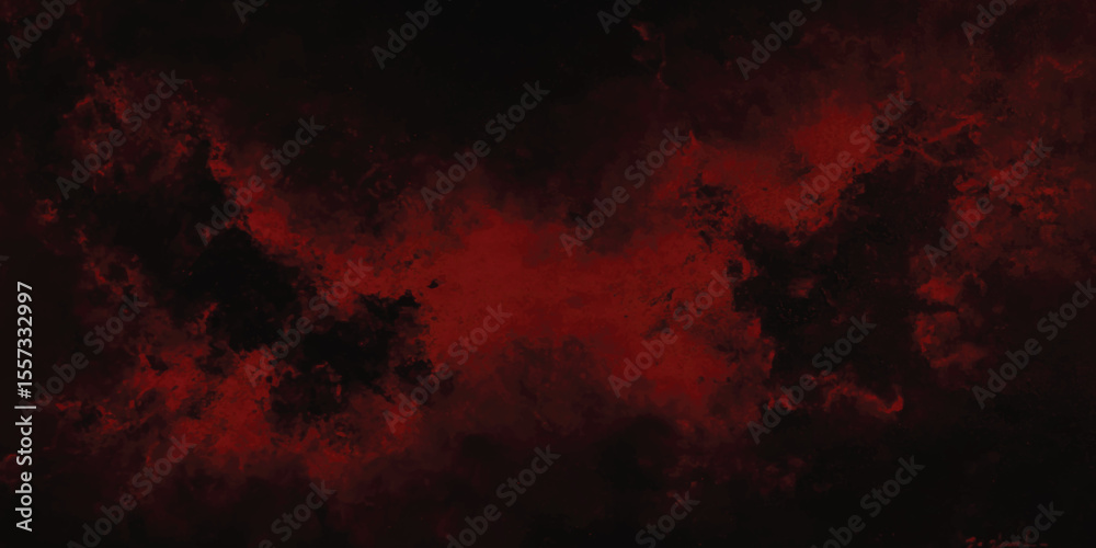 Poster abstract red and black texture background. red grunge horror background banner. abstract background 