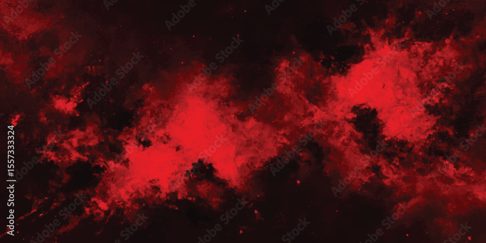 Poster abstract red and black texture background. red grunge horror background banner. abstract background 