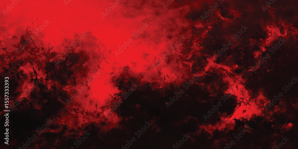 Poster abstract red and black texture background. red grunge horror background banner. abstract background 