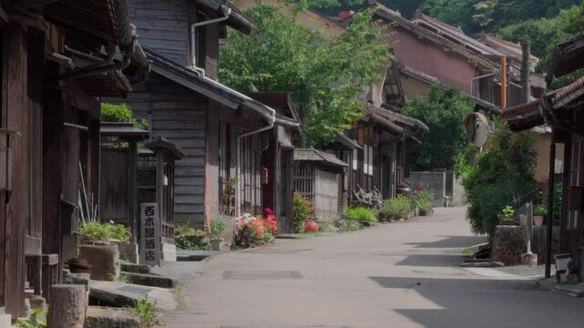 石見の古い町並み