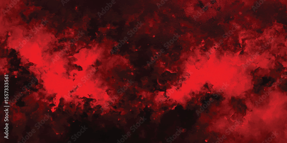 Poster abstract red and black texture background. red grunge horror background banner. abstract background 