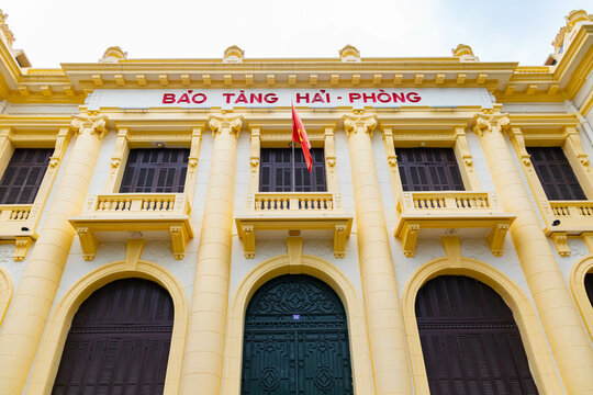 Hai Phong Museum Outdoor at Hai Phong city, Vietnam. 
