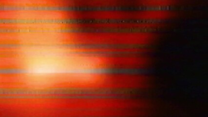 Analog TV VHS noise glitches overlay