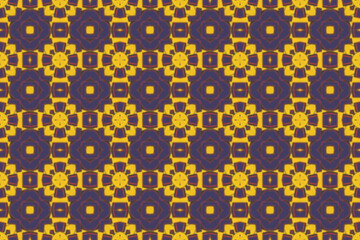 Seamless Fabric Texture Fashion Art Background Geometric Interior Decoration Design Visual Wallpaper Textile Luxury Symmetric Shape Cloth Perspective Endless Tile Digital Graphic Template Pattern.