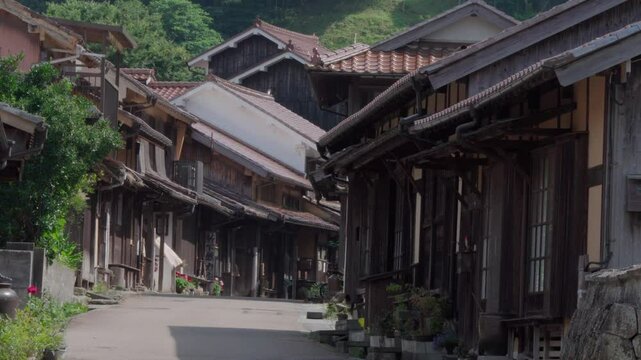 石見の古い町並み