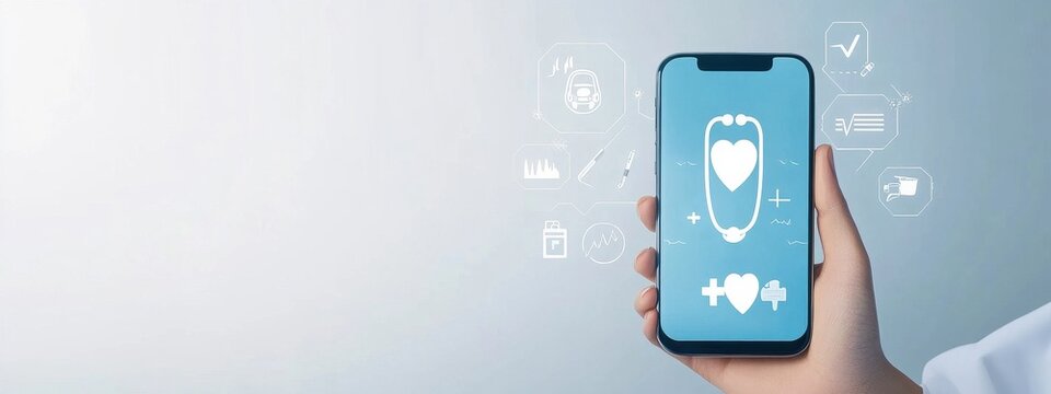 AI Personalized Healthcare Assistant Concept