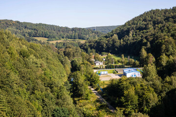 Aerial Majesty: Bird's-Eye View of Untouched Wilderness