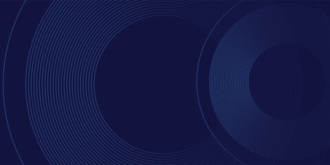 Abtstract background blue and navy gradation. circle effect style modern simple design texture