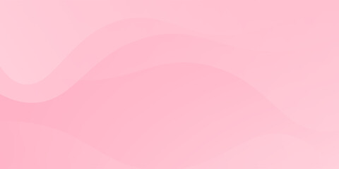 Abstract colorful pink curve background, pink beauty dynamic wallpaper with wave shapes. Template banner background for beauty products, sales, ads, pages, events, web, and others