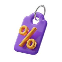 Find best deals and discounts percentage off sale tag purple and gold color great price promotion special offer