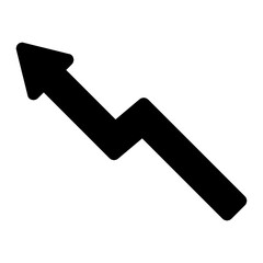 red arrow pointing up