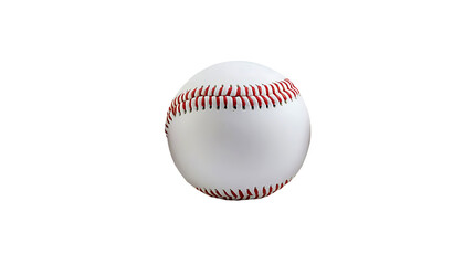 baseball displayed on a white background. Isolated on transparent background, png