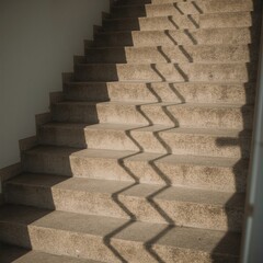 stone staircase in the park