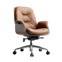 Stylish modern office chair png