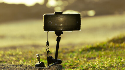 recording the sunrise