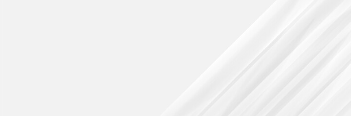 Minimalist white and gray background with soft diagonal lines. perfect for business presentations, technology banners, corporate templates, or minimalist branding projects