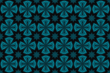 Fototapeta premium Seamless Visual Graphic Interior Fabric Perspective Fashion Wallpaper Textile Background Geometric Shape Luxury Art Design Texture Symmetric Endless Template Tile Decoration Digital Cloth Pattern.