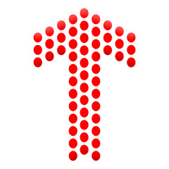 Red arrow icon 