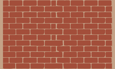 traditional red brick wall for residential and office spaces with timeless style and elegance