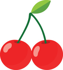 Vector illustration of cherry