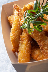 pan fried breaded chicken tenders