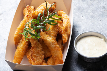 pan fried breaded chicken tenders