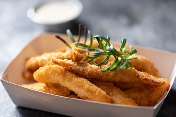 pan fried breaded chicken tenders