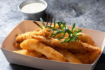 pan fried breaded chicken tenders