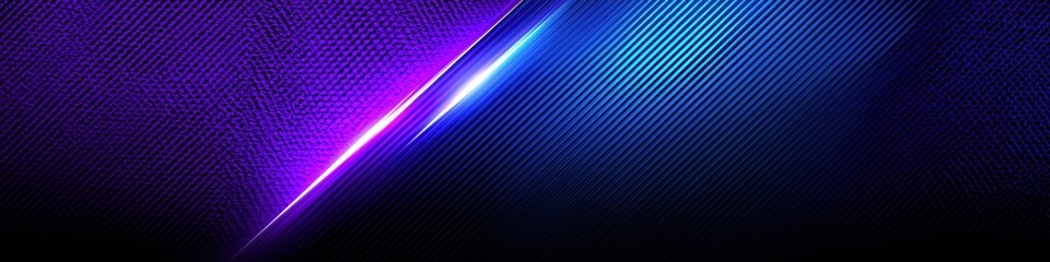 Obraz premium Vibrant abstract background featuring purple and blue gradients with dynamic lines and textures.