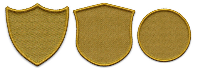 emboroidery shape. Embroidery background. shield embroidery,