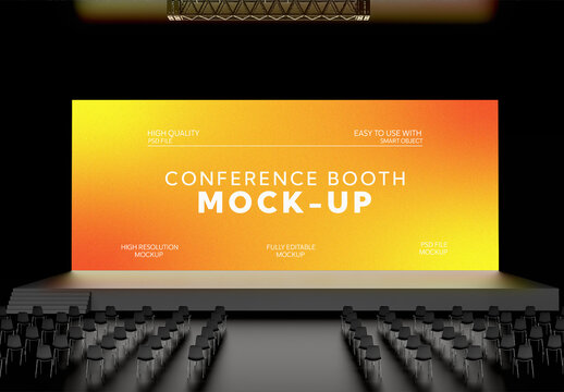 Conference Booth Mockup