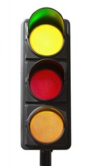 Traffic light showing yellow (1)