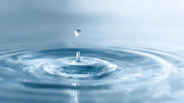 Water cross symbol emerges from splash. Clean, clear water droplets form Christian symbol. Religious abstract, hope concept, spirituality prayer, baptism, divine faith, sacred worship background