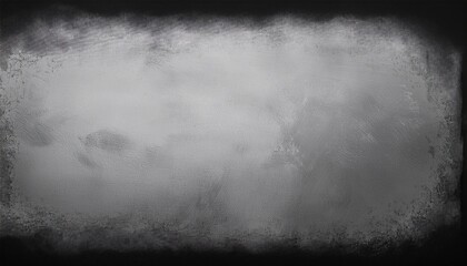 grunge grey background with black dusty border and matte alpha mask texture