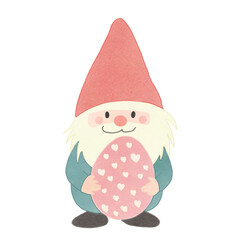 easter egg with a funny face