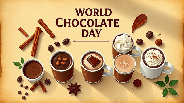 Celebrate World Chocolate Day Indulge in Delicious Hot Chocolate Varieties